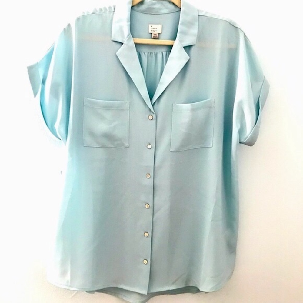 A New Day | Summer Cyan Top